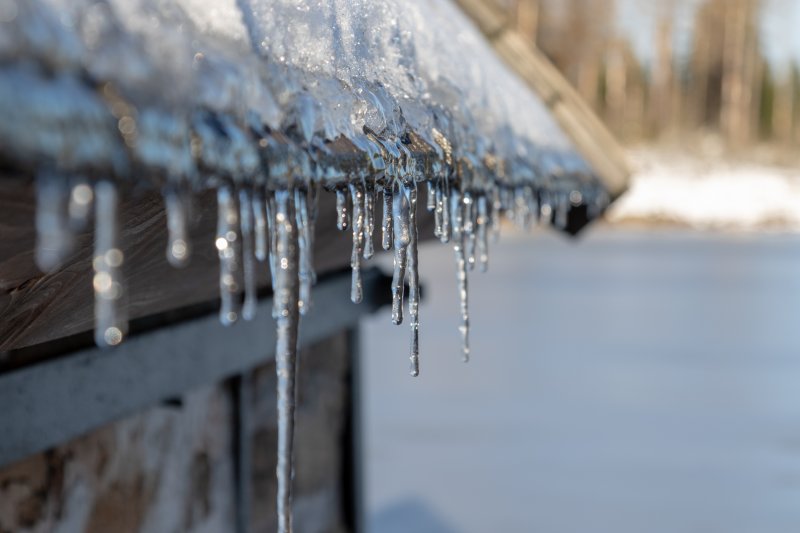 frozen gutters